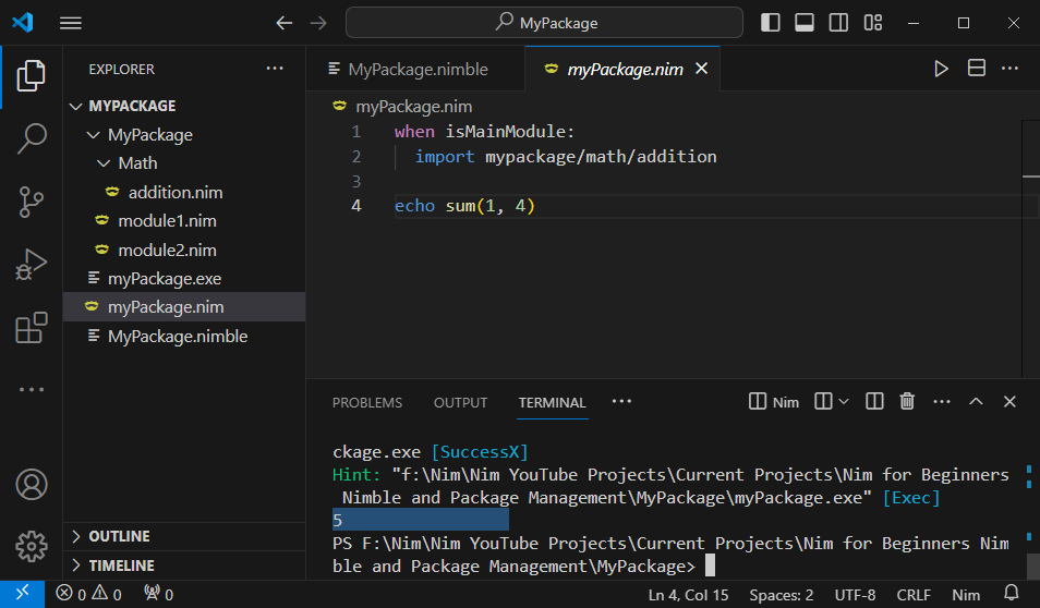 ..\Nim for Beginners Nimble and Package Management ...