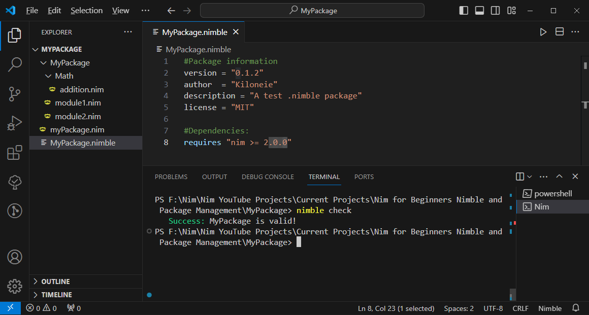 ..\Nim for Beginners Nimble and Package Management ...