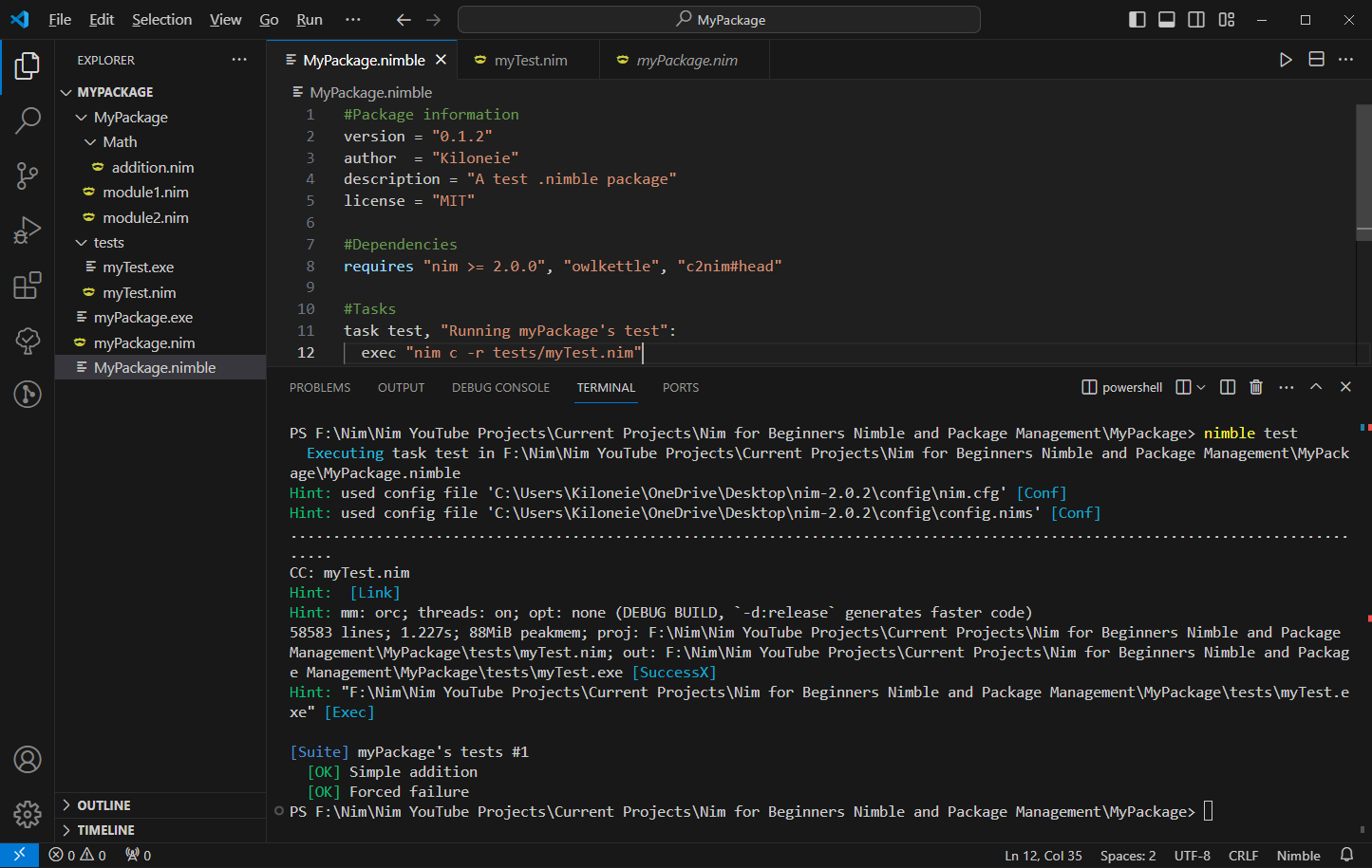..\Nim for Beginners Nimble and Package Management ...